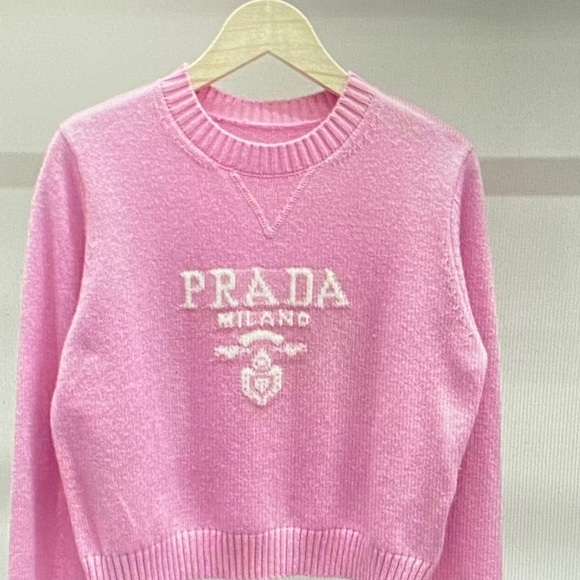 Prada Pink Crew Neck Sweater - Picture 3 of 6